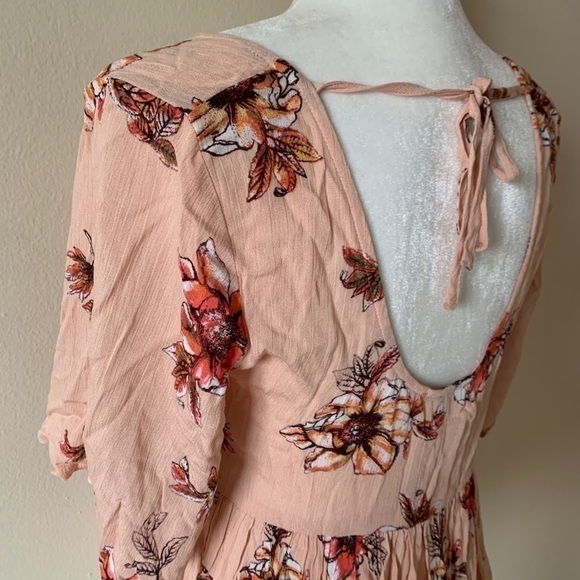 LF cropped floral blouse size S NWT - Picture 9 of 14